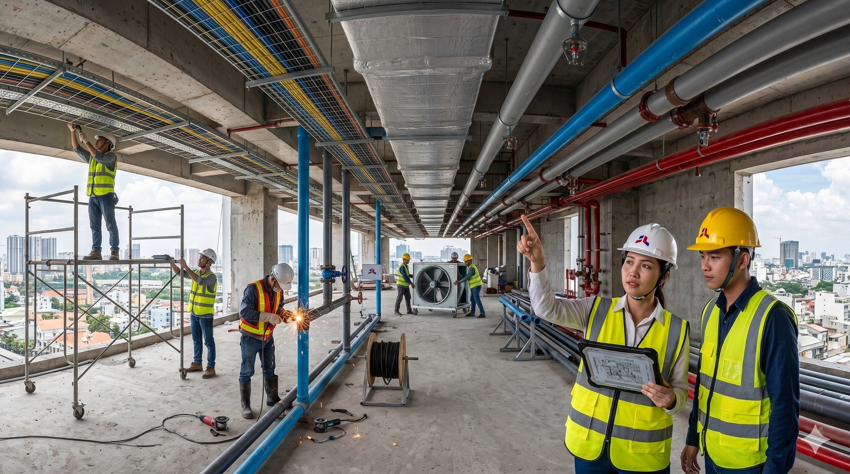 Construction of MEPF System